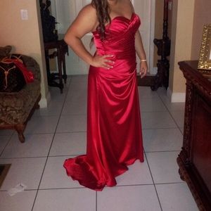 Formal Long Red Dress